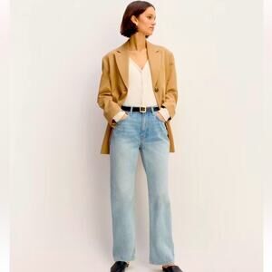 Everlane High Rise Cheeky Jean, Cropped, Casual, Weekend, Brunch 27R NEW